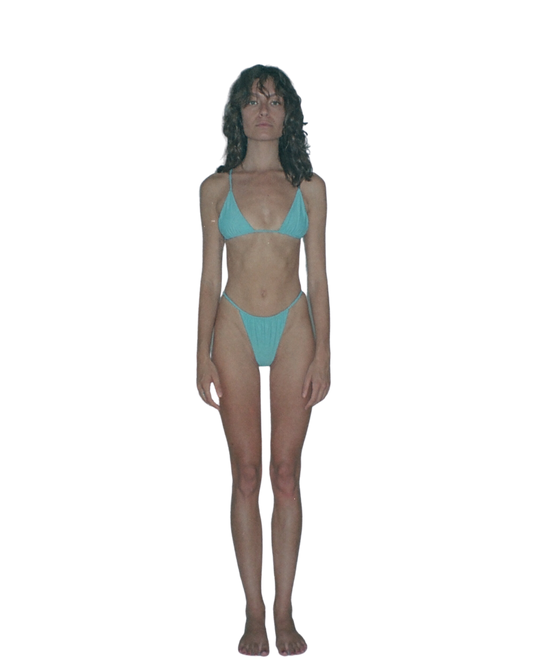 Tonga 2.0 Bikini Top - Agua Blue