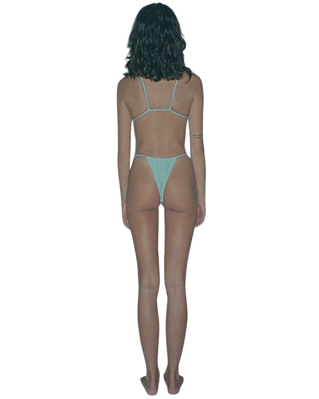 Tonga Bikini Bottom - Ash Blue