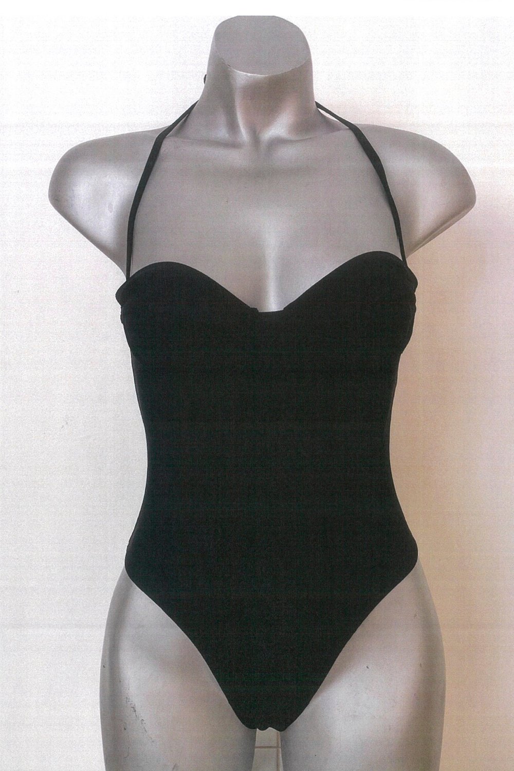 Stevie One-Piece - Black Rib