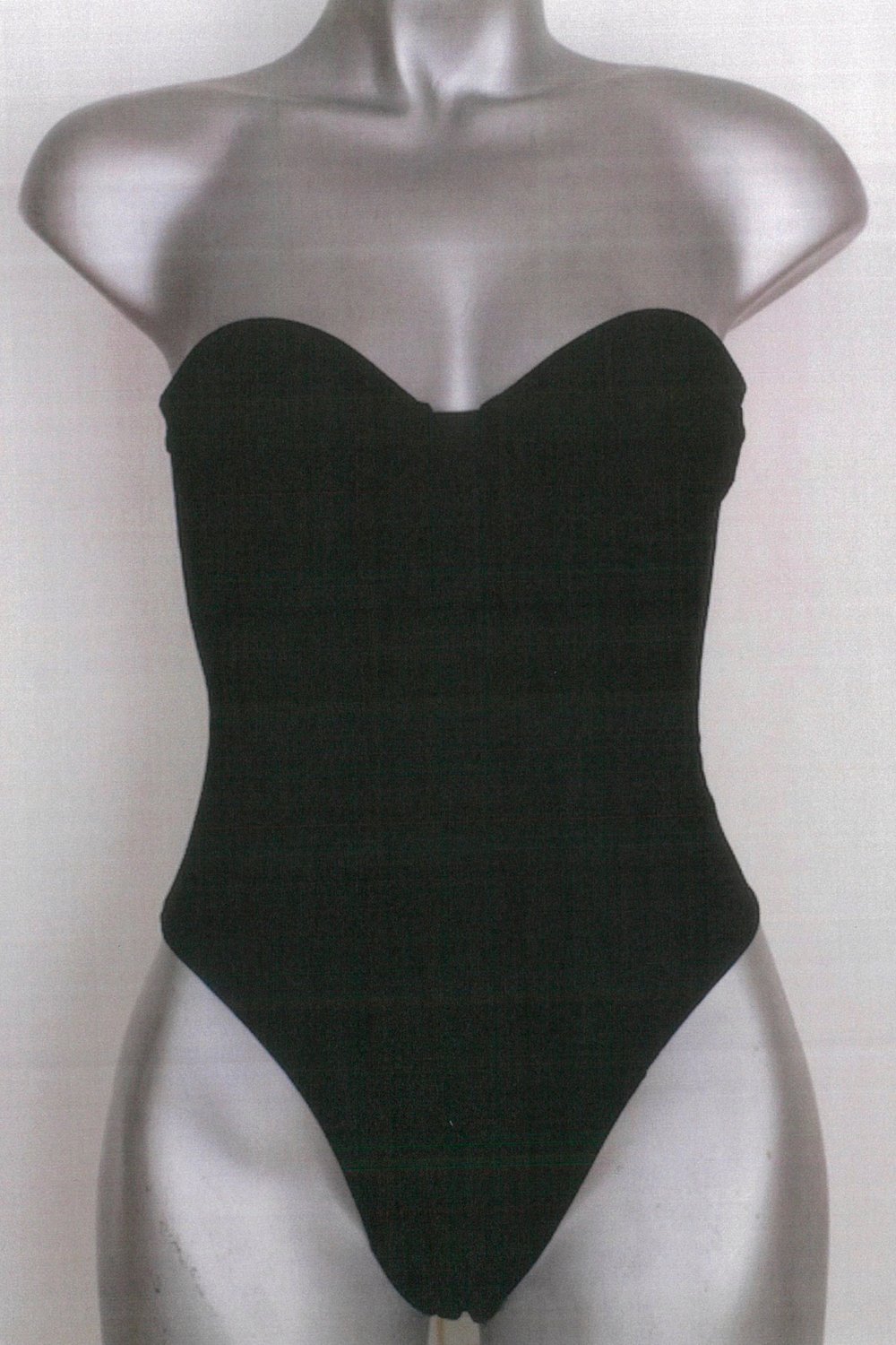 Stevie One-Piece - Black Rib