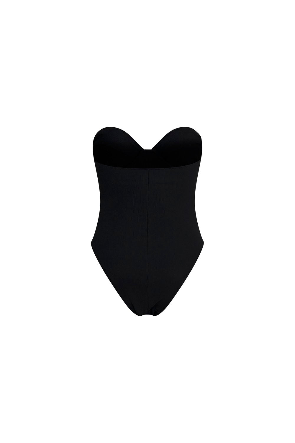 Stevie One-Piece - Black Rib