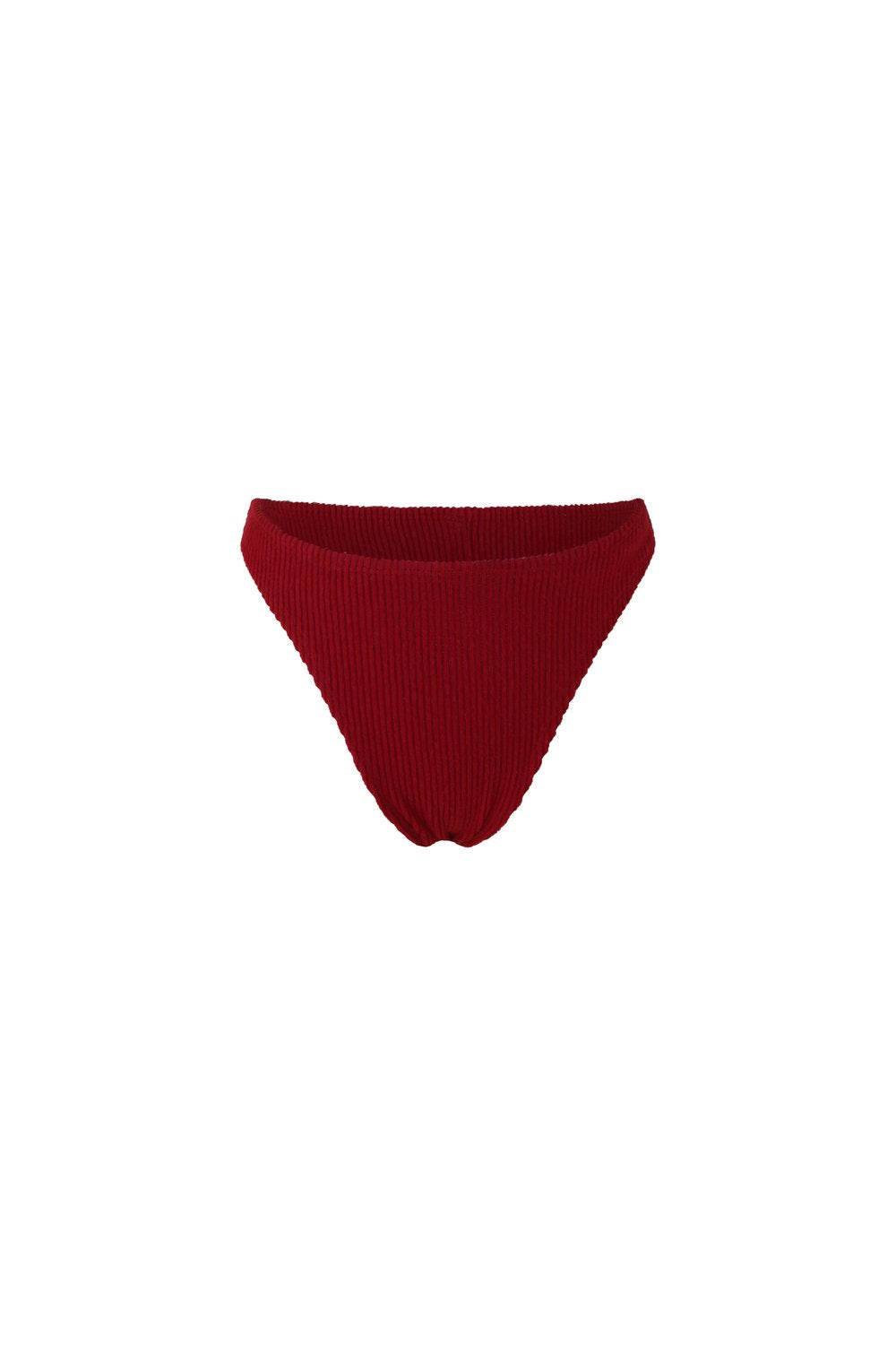 Debbie Brief Bottom - Corduroy Red