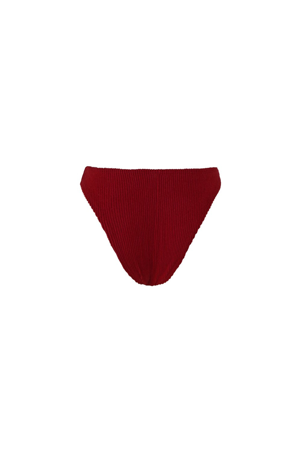 Debbie Brief Bottom - Corduroy Red